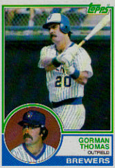 1983 Topps      010      Gorman Thomas